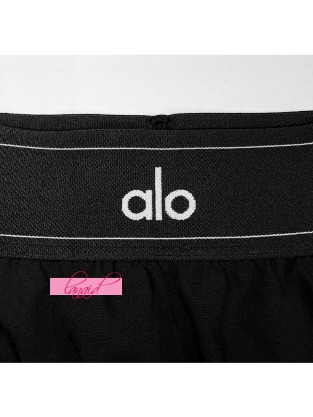 Alo Match Point Tennis Skirt Black Athletic Active Shorts Sports Mini Skort M - Picture 11 of 15
